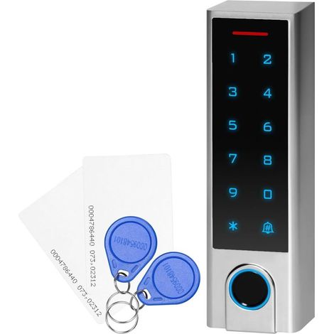 1-Tasten-Tor, Tuya WLAN-fähiges Schloss, RFID-Fingerabdruck-Zugang, IP68-Außenmetall (1/5)