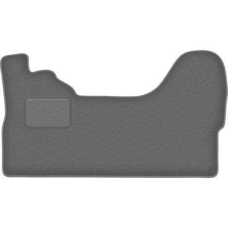 Tapis de sol conducteur en velours pour fourgonnette de livraison Iveco Daily IV (2006-2014), couleur graphite
