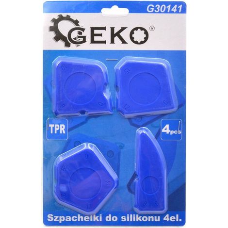 Geko Racloirs professionnels colorés en TPR ensemble 4 pièces (1/2)