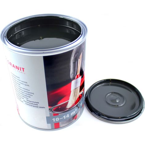 Zetor Pintura Barniz Negro-Verde RAL 6580 WILCKENS GRANIT Lata de 1 l (1/2)