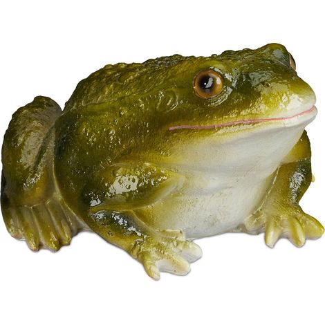 Gartenfigur frosch aus kunststein