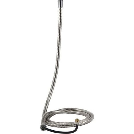Cleafe - Tubo Flessibile Doccia Acciaio Con Sistema Sicurezza Antiscoppio 1.8 Mt Bagno 69223 - (1/3)