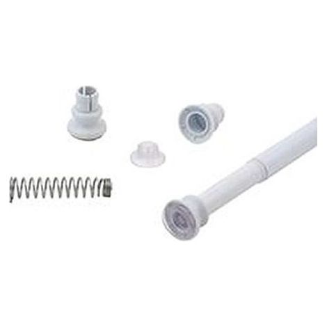 Support en aluminium extensible pour les rideaux de douche 155-255 cm