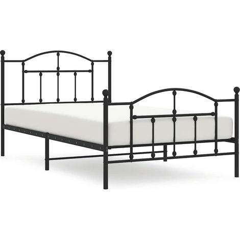 Maison Exclusive - Estructura cama sin colchón con estribo metal (1/5)