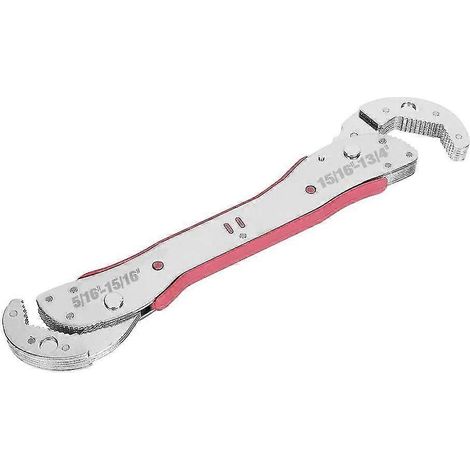 Pinces à tuyaux multifonctions, clés réglables à double usage, outils de réparation de machines industrielles (1/5)