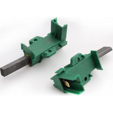 2PCS vert Balais de Charbon pour Machine à Laver Brosses à Charbon pour Machine à Laver Balai de Charbon pour Moteur Balai Charbon Moteur Electrique