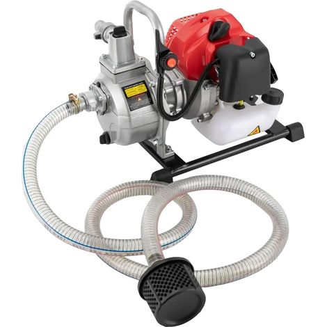 Pompa per laghetto, motore autoadescante, avviamento facile, spina europea, 220 V, nera (1/5)