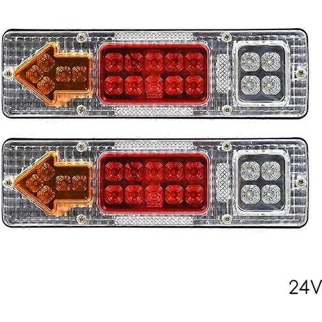 Clignotant, feu de recul, feu stop, feu arrière LED compact extra lumineux pour remorque/camion (1/5)
