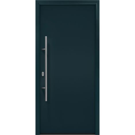 Hörmann Ecostar Haustür "ISOPRO IP 010", anthrazitgrau (RAL 7016), 110 x 210 cm (B x H), DIN Links