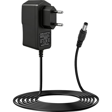 12V 1,5A Adaptateur Secteur pour Bandes LED, Caméra CCTV, Routeur, TV Box Transformateur Universel AC 100-240V 50/60Hz, 18W Alimentation avec Prise DC 5,5×2,5 mm, Câble d’Alimentation de 1,2 m (1/5)