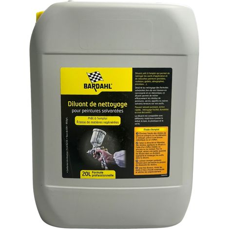 Diluant de nettoyage pour peintures solvantées 20L Bardahl