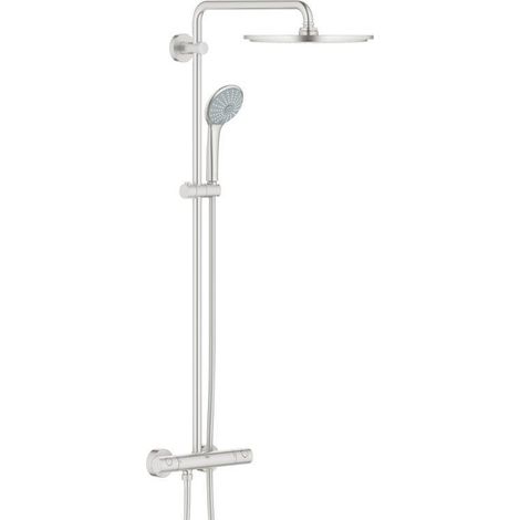 Grohe Euphoria - Conjunto de ducha 310 con termostato, 3 chorros, supersteel 26075DC0 (1/4)