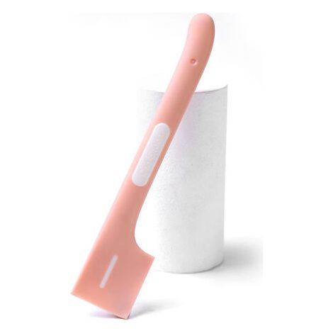 Fonepro 2 Pièces cuillères en plastique ABS pour chat, Nourriture humide pour chien, Cuillère à long manche, Cuillère en conserve, 163.11.2 cm, Rose (1/5)