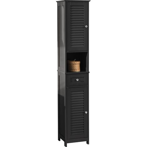 SoBuy Bathroom Tall Cabinet Bathroom Storage Cabinet,FRG236-DG
