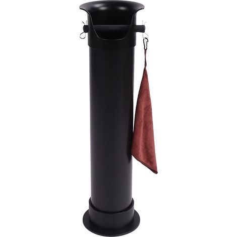 Grand seau à marc de café au sol, grande capacité, gain de place, boîte à déchets de café professionnelle pour café, bar, maison, cuisine - Noir (1/5)
