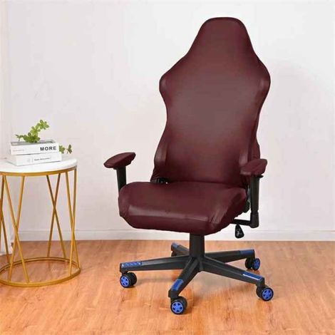 Juste de chaise de jeu en cuir PU,housse de chaise élastique,housses de siège de fauteuil,chaises d'ordinateur- A3 Game Chair Cover