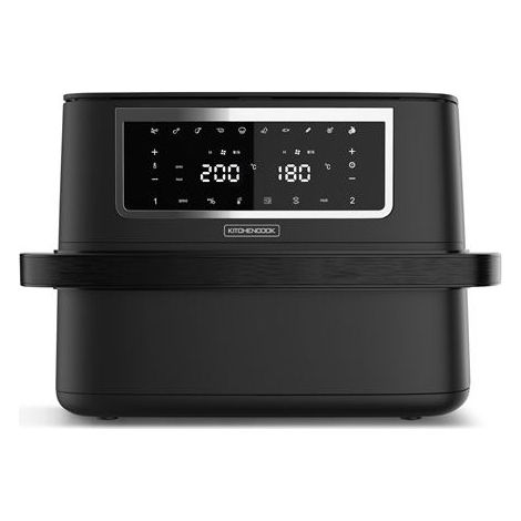 Friteuse sans huile 10L – Cuisson saine sans huile – Capacité 10L – Noir – Design moderne pour cuisine contemporaine – Kitchencook