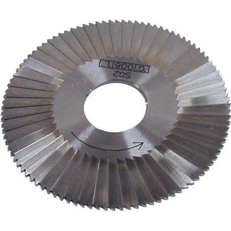Fresa Taglio Laterale per Duplicatrice Silca art. 701744 ZB Misura 80x1,5 mm