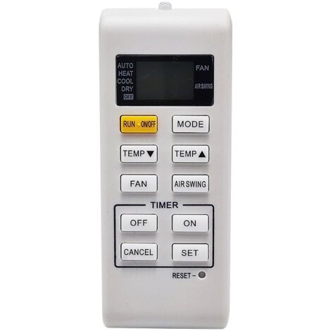 Compatible with the remote control of Panasonic air conditioner models A75C3679, A75C3780, A75C3793, A75C3779 and 3683 (1/4)