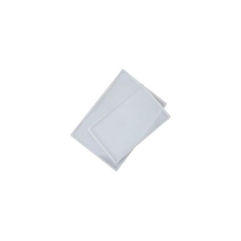 2 PCS Moules en Résine Rectangle Moule pour Resine Epoxy Grand Rectangle Moulle Silicone Resine Epoxy pour Cadeau de Bricolage, Décoration Intérieure (1/5)