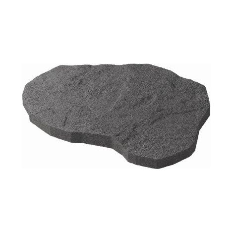Losa de Sendero Jara - textura de piedra para caminos de jardín - 48 × 36 × 3,5 cm - Palet de 68 unidades - Negro (1/4)