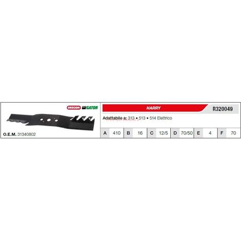 HARRY cuchilla cortacésped cortacésped eléctrico 313 513 514 R320049