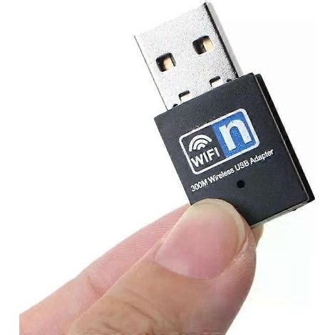 CPDD 300M USB-WLAN-Netzwerkadapter mit RTL8192EU-Chipsatz, WLAN-Dongle, drahtlose WLAN-Netzwerkkarte (1/4)