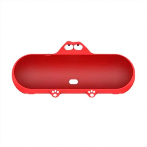 Étui en Silicone Housse de Protection Anti-poussière pour Beat Pill Enceinte Rouge (1/5)