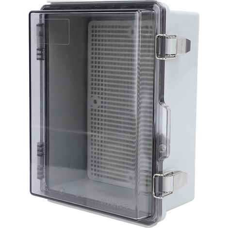 Boîte de jonction électrique transparente étanche IP67 pour alimentation électronique et équipements satellites (1/5)
