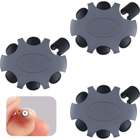 18 filtres cérumen pour aides auditives – Remplacement ProWax – Compatibles Podomax, Oroclear – 3 disques de 6 filtres (1/5)