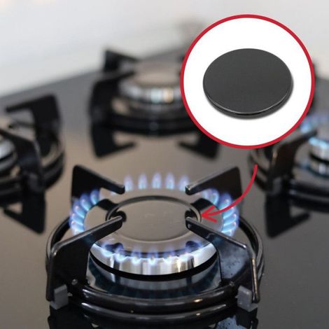 Chapeau Brûleur - Diamètre 100 mm - Cache Plaque Pour Cuisinière - Pièce De Remplacement - 1 Unité (1/4)