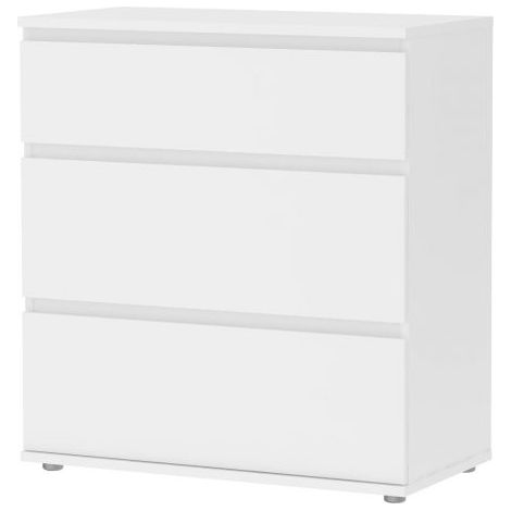 KIT CASSETTIERA CASSETTONE 3 CASSETTI NOVA BIANCO O ROVERE (1/6)