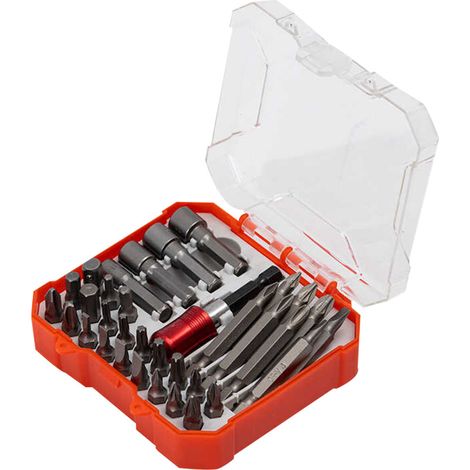 34-teiliges Kreuzschlitz-Schraubendreher-Set, Sechskantschrauben-Sockel, Heim-Reparatur-Werkzeug
