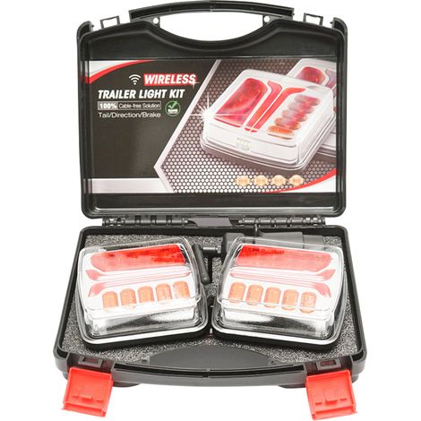 Set di luci per rimorchi a LED da 12-24 V con magnete e controllo wireless Breckner Germany (1/5)