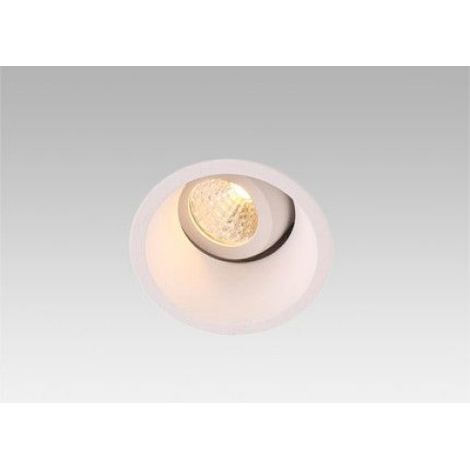FOX Empotrable redondo blanco orientable 02101301