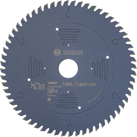 Bosch Kreissägeblatt Best for Laminate, 216 x 30 x 2,5 mm, 60 - 2608642133