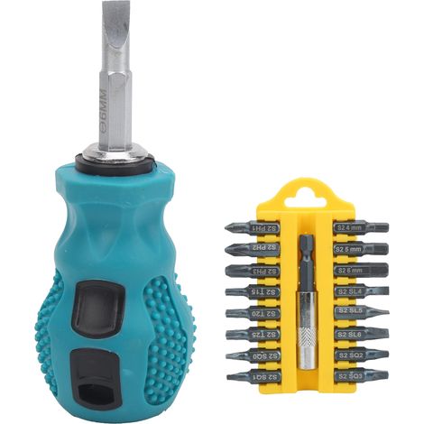 Lot de 20 tournevis mini multi-usages 8180B avec manche, accessoires d'outillage manuel pour réparation (1/5)