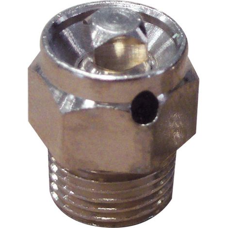 Purgeur de radiateur manuel à carré nickelé 1/8" - THERMADOR PC05C