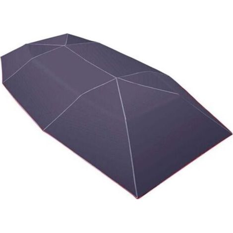 Toile de Protection Solaire Universelle Voiture Imperméable Anti UV 4,2 x 2,1 M Bleu