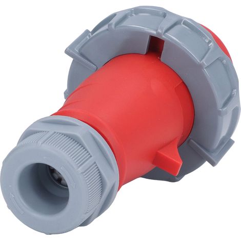 Connecteur industriel étanche IP67, montage encastré, fiche aviation 4 broches 3P+T, 380-415 V CA, 16 A (1/5)