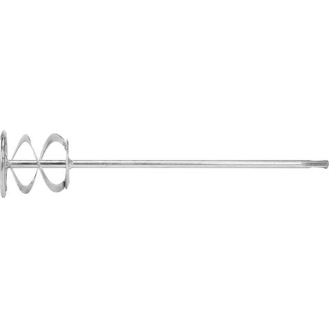 Vorel 09097 - Agitador espiral de 500 mm, 10 cm de diámetro, ideal para mezcla eficiente de materiales en construcción y proyectos de bricolaje.