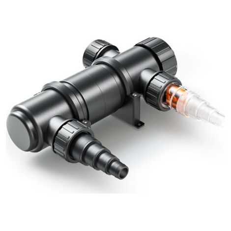 11-W-UVC-Teichsterilisator – Max. Durchflussrate 1700 l/h – Beseitigt Algen und Bakterien – Geeignet für Teiche bis 10 m³ – CUV-111 (1/5)