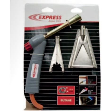 Kit saldatura gas propano cannello bruciatore sverniciatore express 1285.000