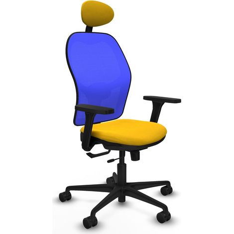 Sedia da ufficio piqueras y crespo Jorquera nero schiuma (1/2)