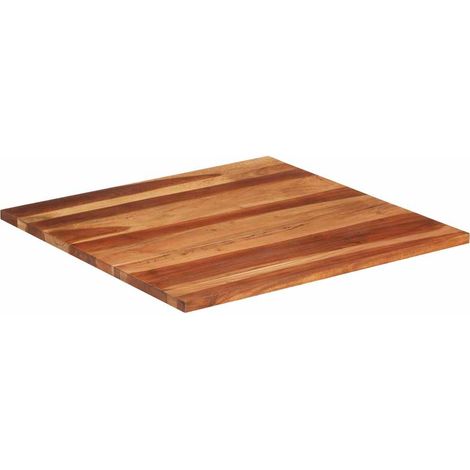 Maison Exclusive - Tischplatte Massivholz Palisander 25-27 mm 80× (1/5)