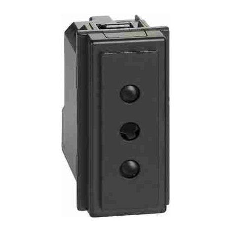 BTIKG4113 Presa 2P+T 10 A, 250Vac - interasse 19 mm ø 4 mm