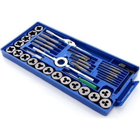 Gewindebohrer und Schneideisen 40 Stück KD10289