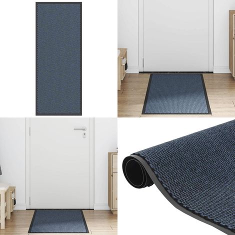 vidaXL Fußmatte Blau 60x150 cm (1/5)