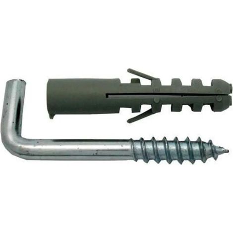 Cheville stoker corrosion résistante nylon ailettes 8mm 3 unités