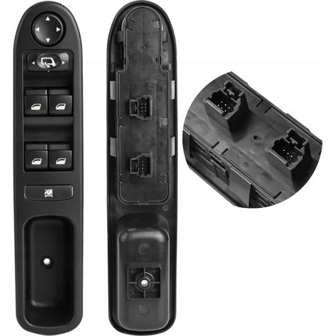 Boutons de commande de lève-vitres compatibles avec Peugeot 307 (1994-2014) (1/5)